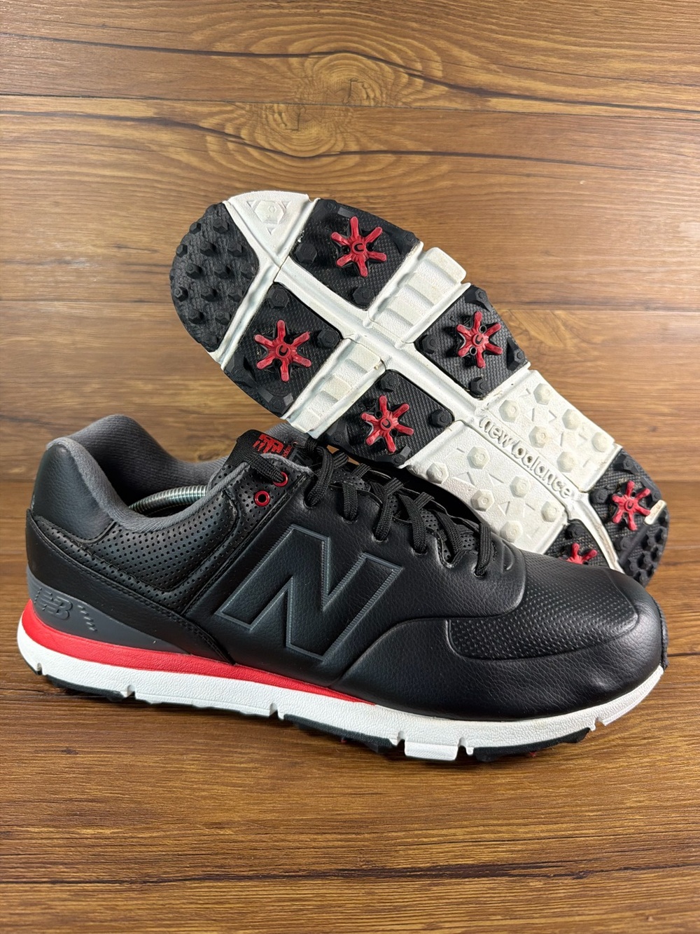 New Balance 574 Men’s Golf Shoes Sneakers Size 14 (Footjoy Insoles)